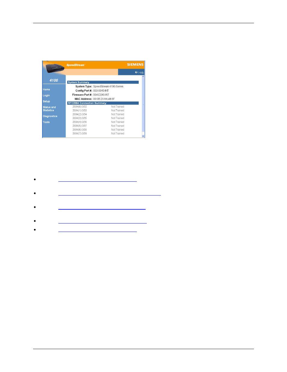 Home window | Siemens 4100 Series User Manual | Page 23 / 85