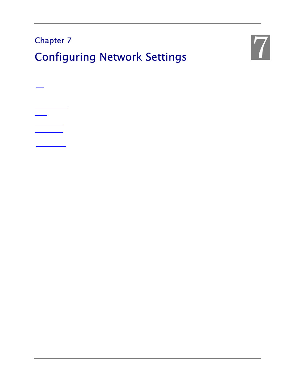 Configuring network settings, Chapter 7, “configuring network settings, For detail | Chapter 7 | Siemens 4100 Series User Manual | Page 34 / 85