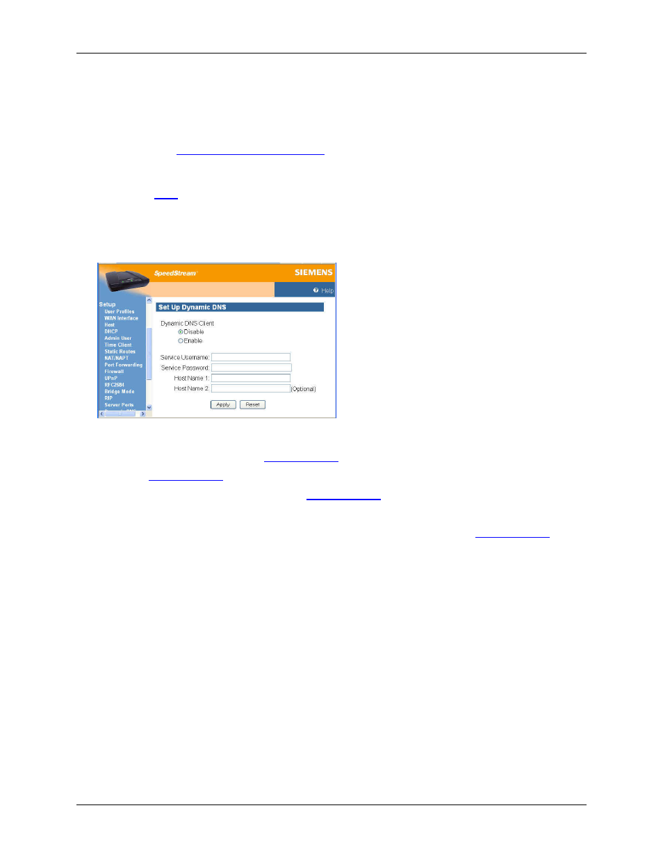 Dynamic dns | Siemens 4100 Series User Manual | Page 40 / 85