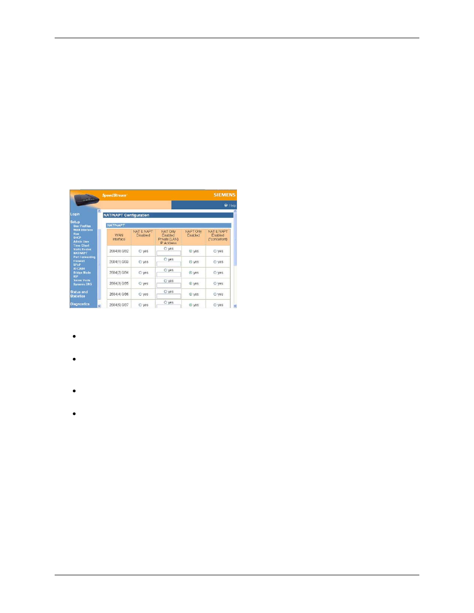 Nat/napt server, Nat/napt | Siemens 4100 Series User Manual | Page 44 / 85