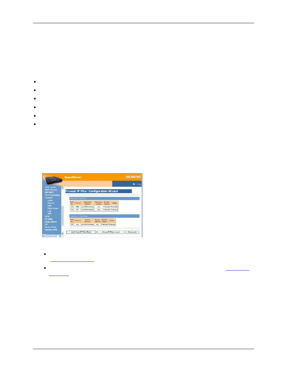 Filter rules | Siemens 4100 Series User Manual | Page 49 / 85