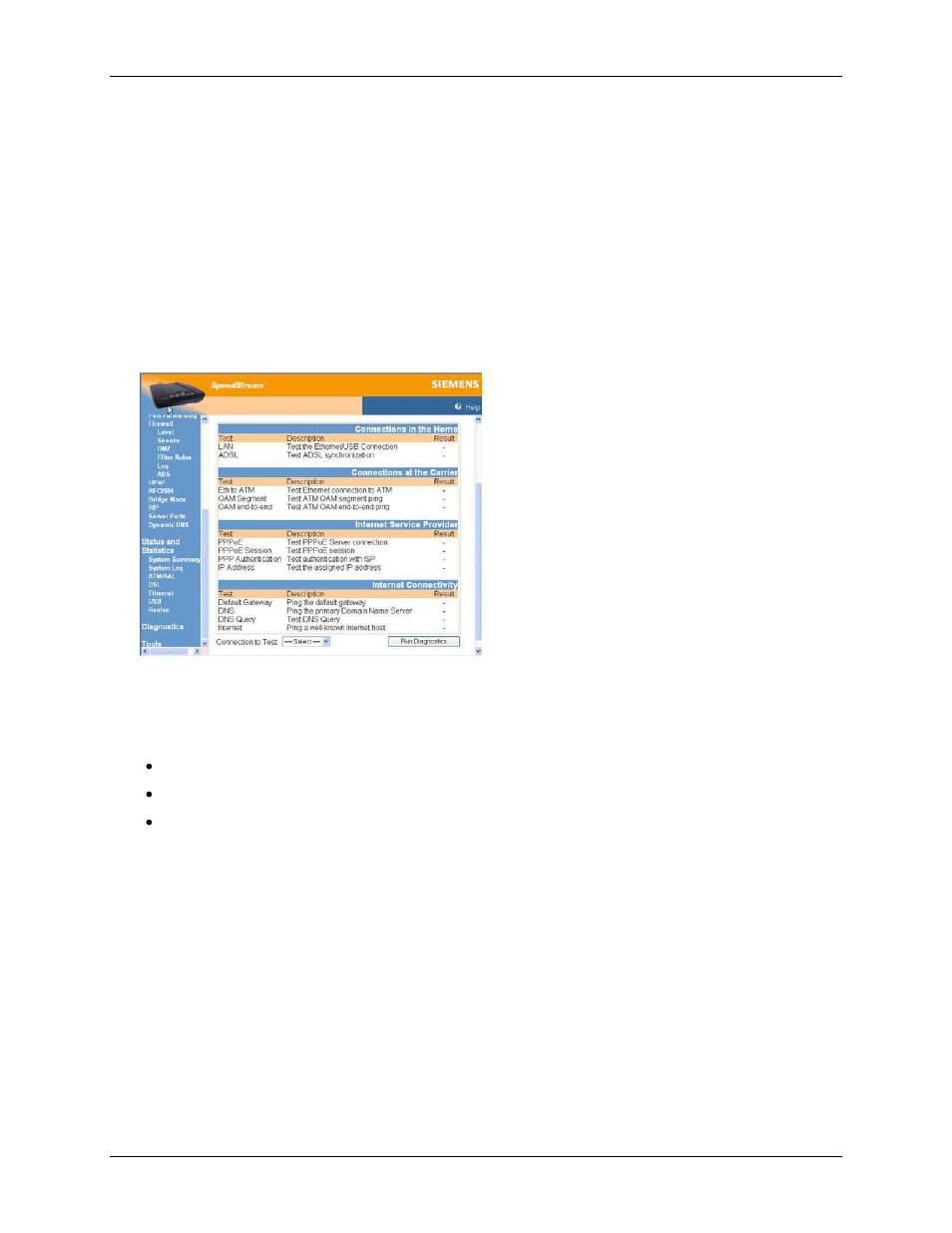 Diagnostics | Siemens 4100 Series User Manual | Page 62 / 85