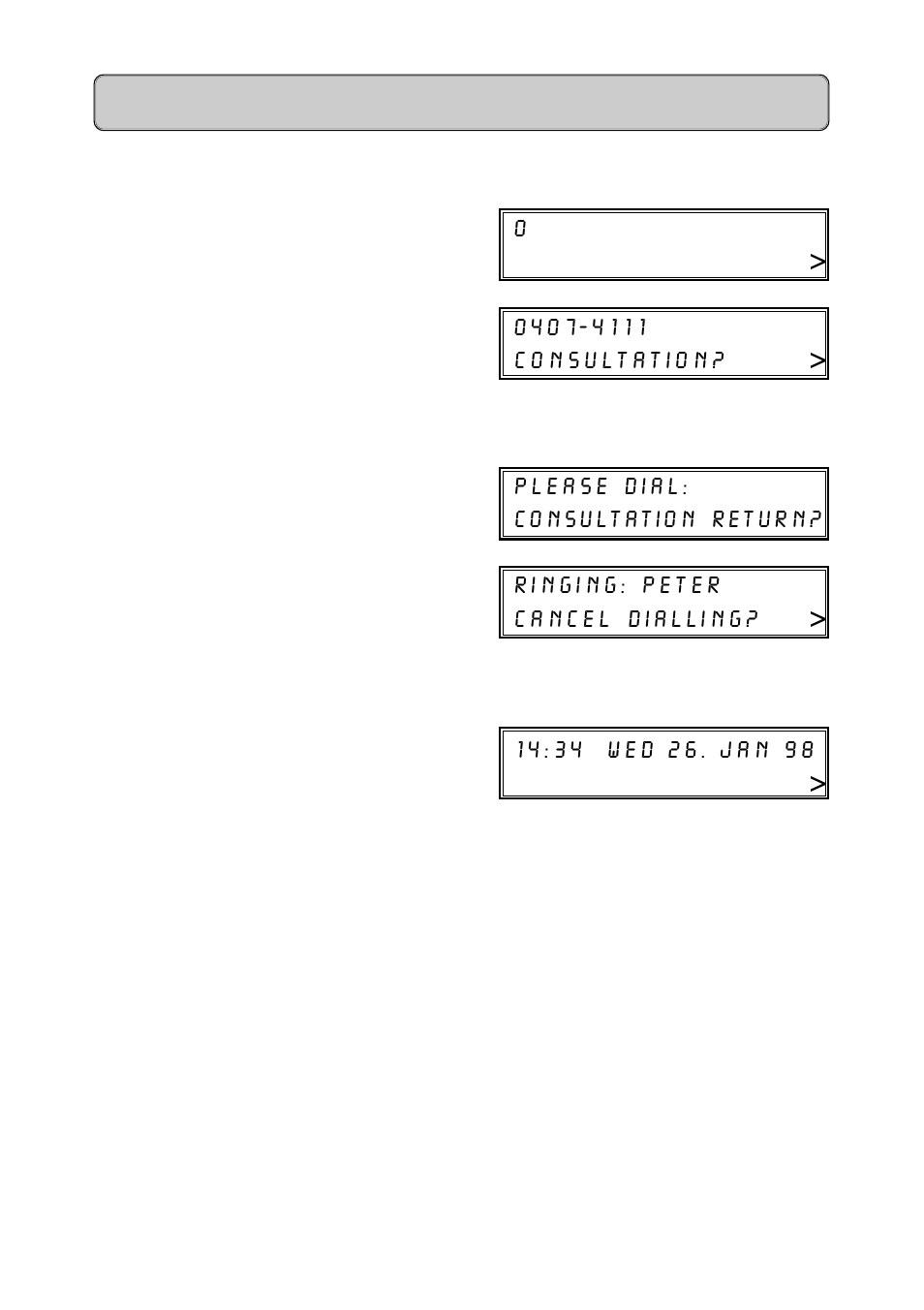 Outgoing call from switchboard | Siemens Gigaset 150 User Manual | Page 15 / 32