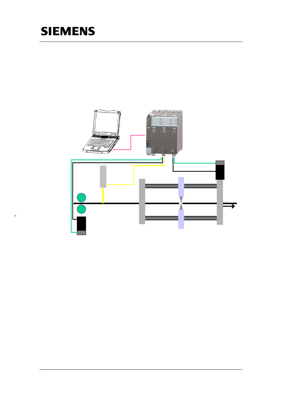 2 application environment, Sensor, Material web | Siemens Simotion A4027118-A0414 User Manual | Page 17 / 107