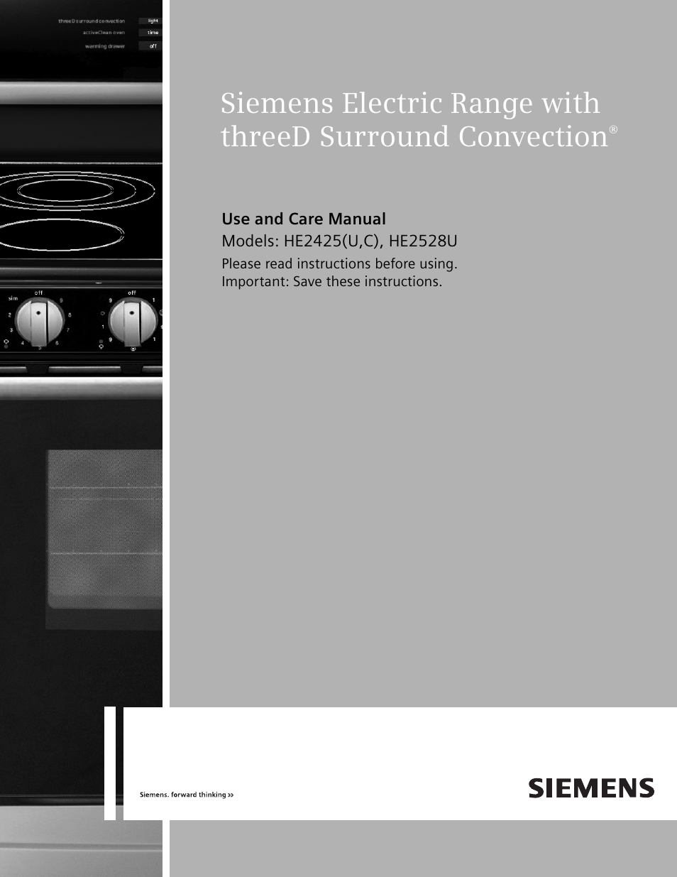 Siemens NO NAME HE2425 User Manual | 48 pages