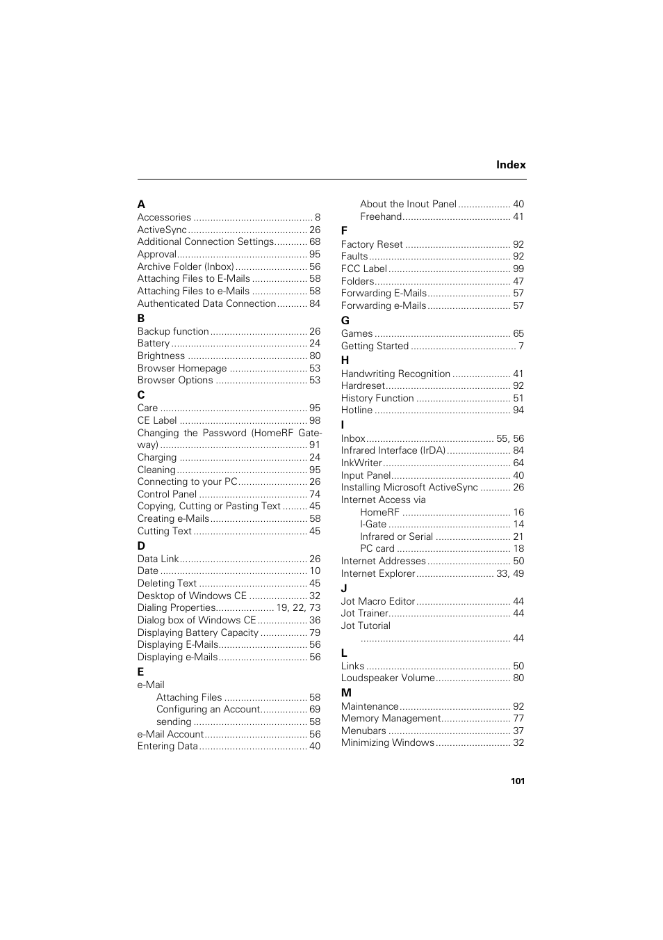 Siemens SL4 User Manual | Page 101 / 104