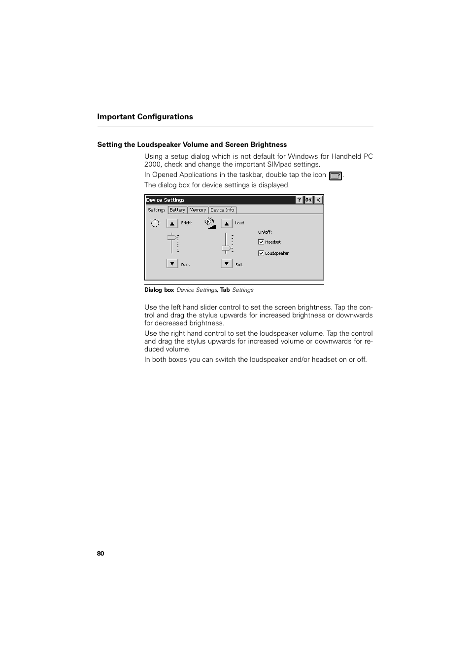 Siemens SL4 User Manual | Page 80 / 104