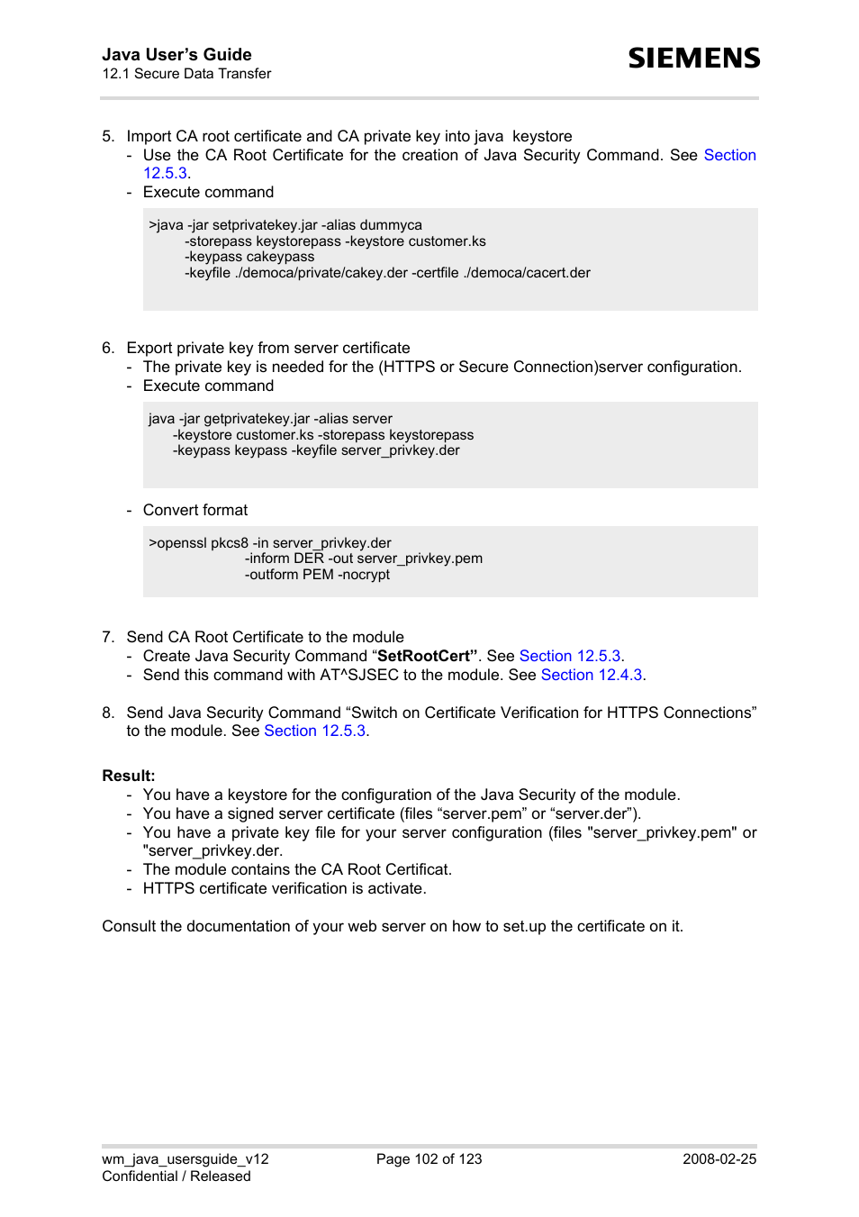 Siemens XT65 User Manual | Page 102 / 123