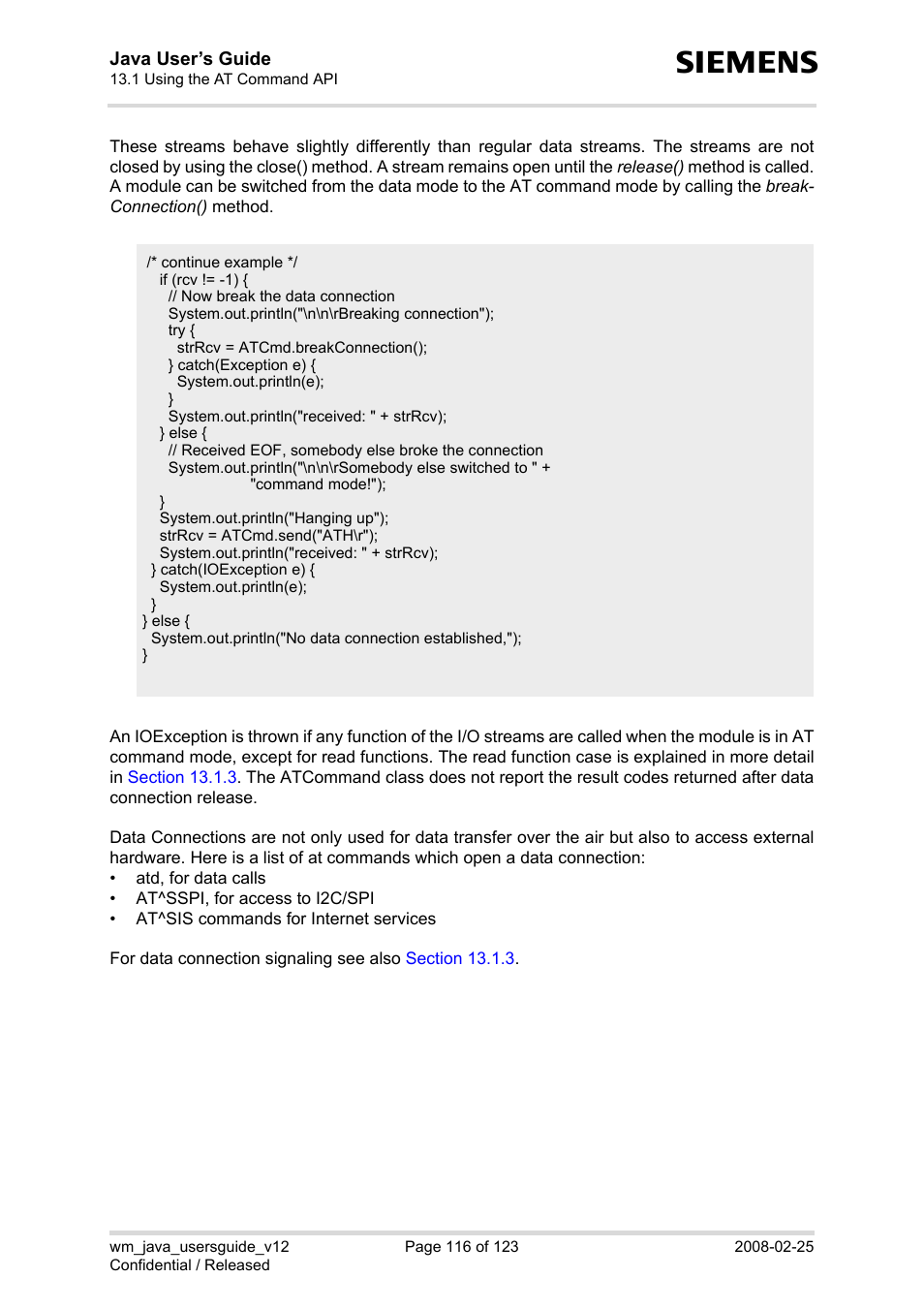 Siemens XT65 User Manual | Page 116 / 123