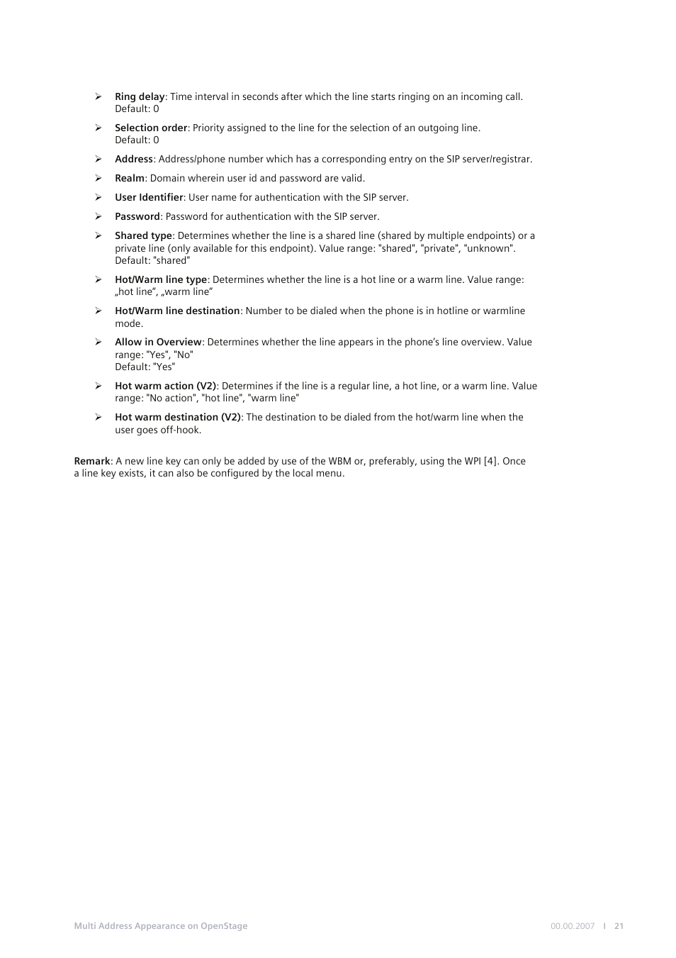 Siemens M SERIES MG-2D User Manual | Page 21 / 23