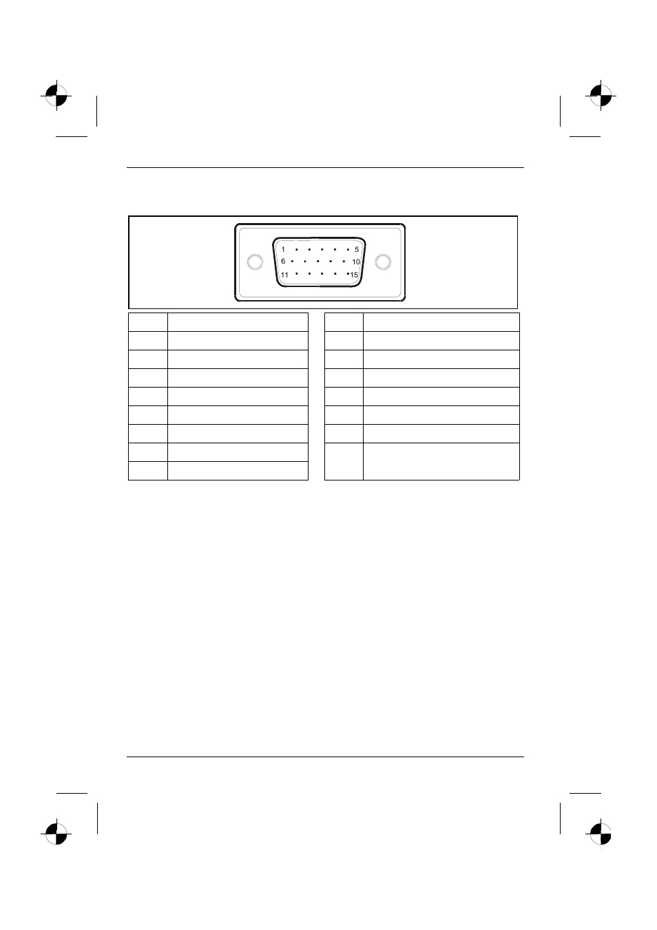 D-sub connector | Siemens 383V FA User Manual | Page 28 / 30