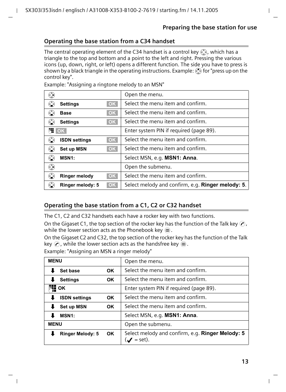 Siemens CX203isdn User Manual | Page 14 / 161