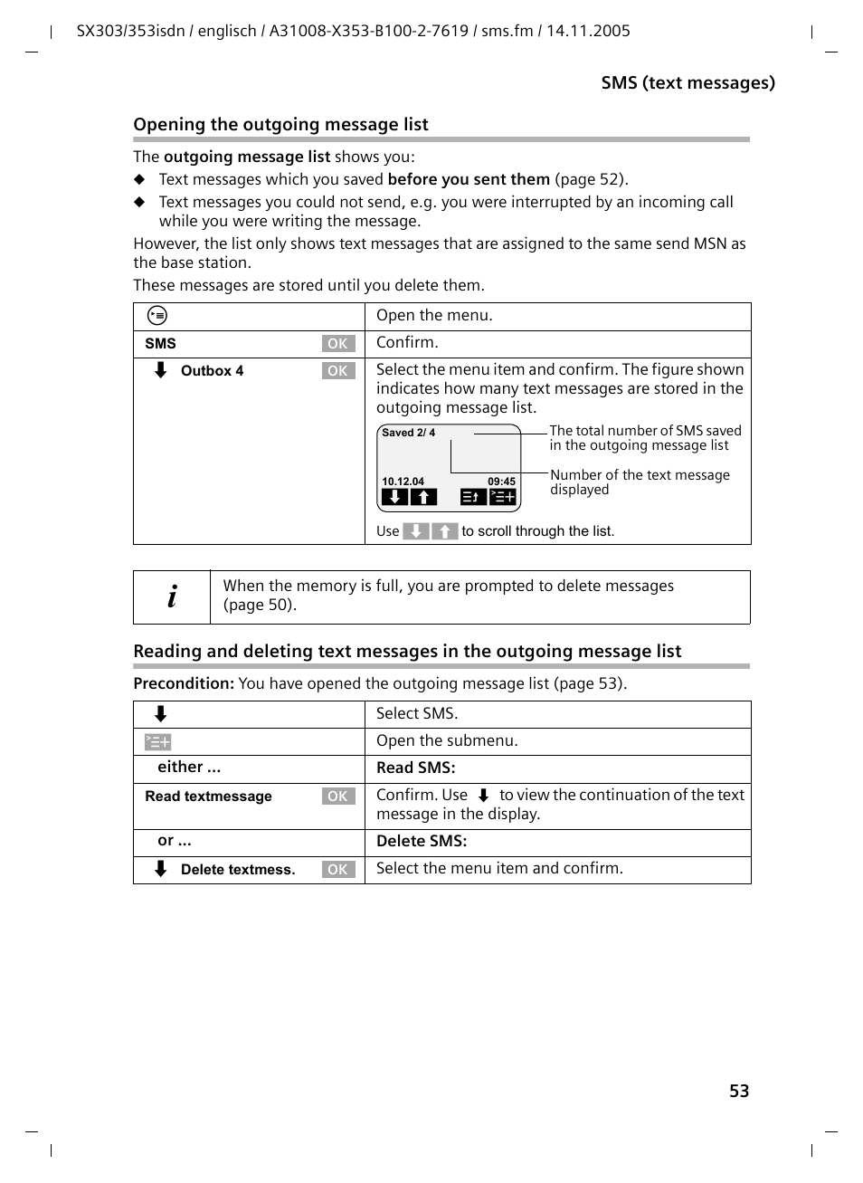 Siemens CX203isdn User Manual | Page 54 / 161