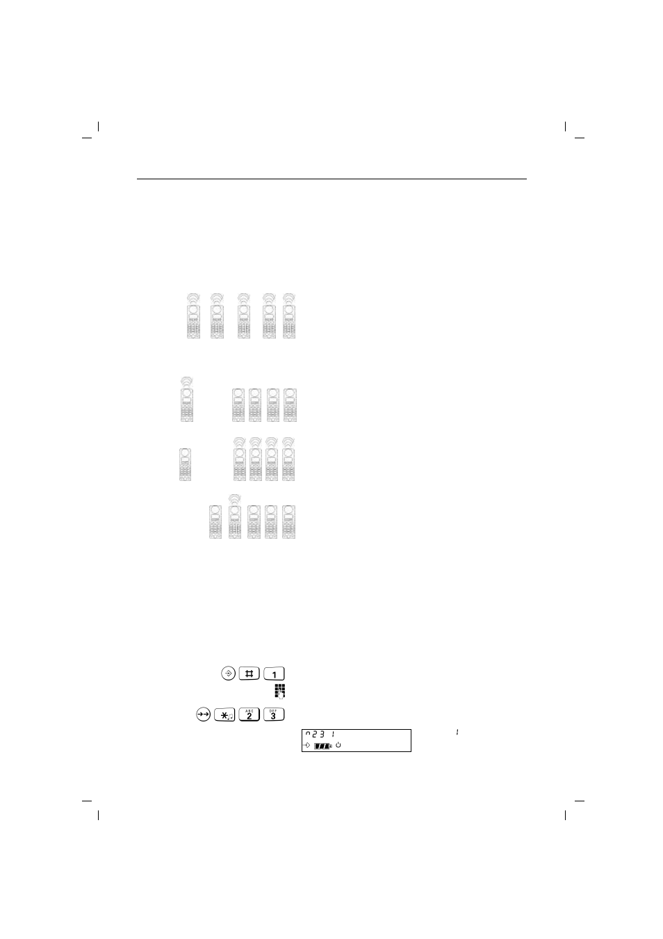 Operating several handsets | Siemens 2015 User Manual | Page 68 / 88