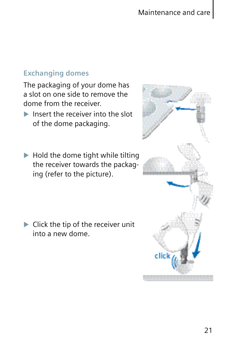 Siemens Pure User Manual | Page 21 / 32