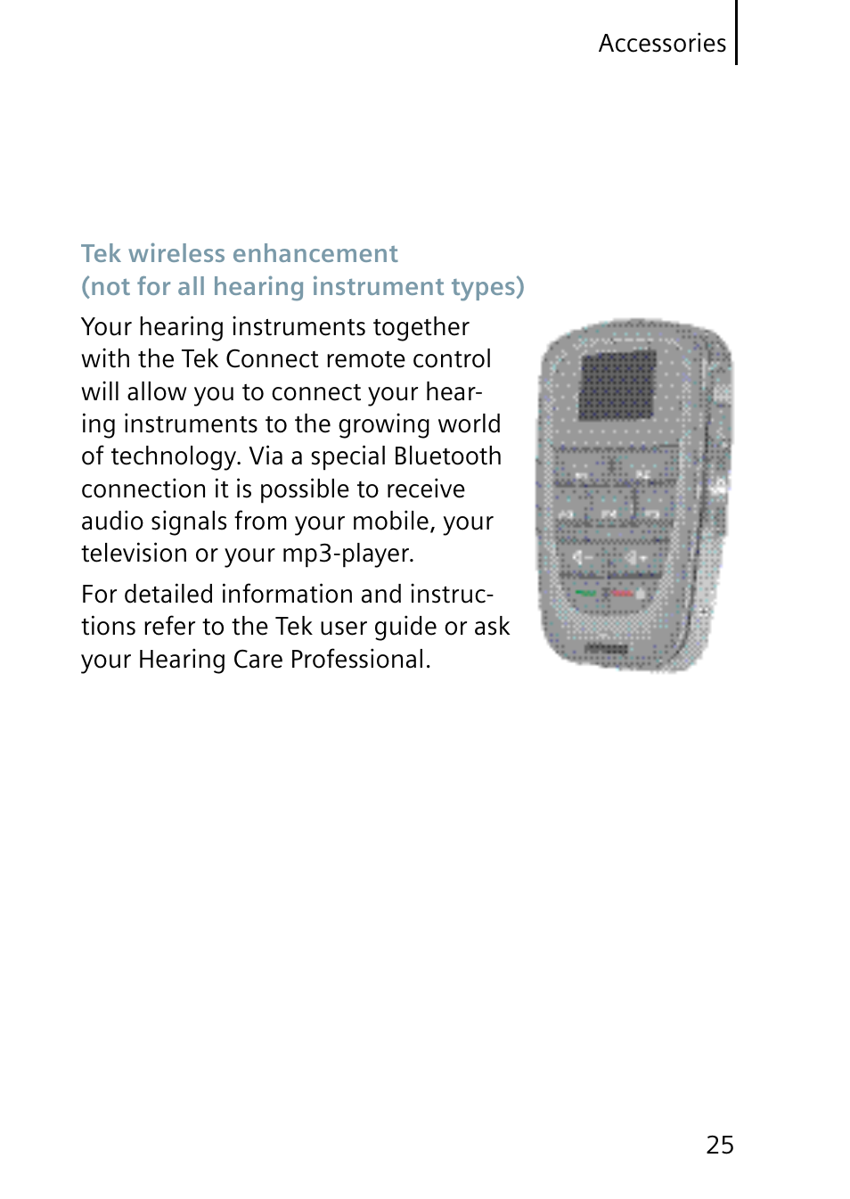Siemens Pure User Manual | Page 25 / 32