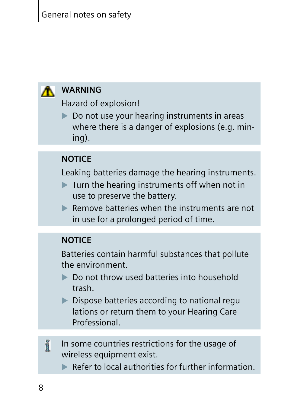 Siemens Pure User Manual | Page 8 / 32