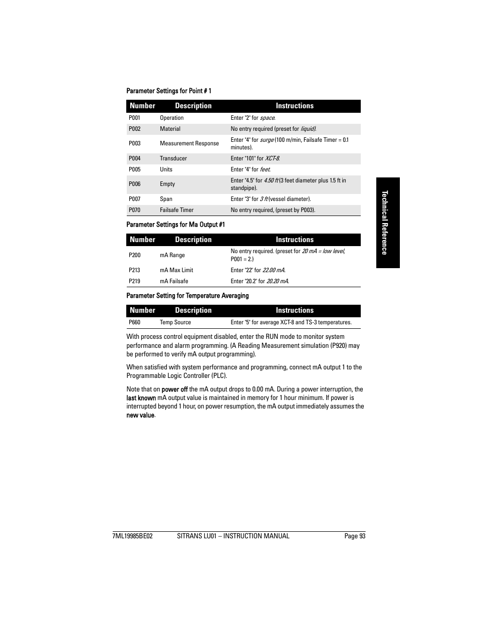 Siemens sitrans LU01 User Manual | Page 99 / 114