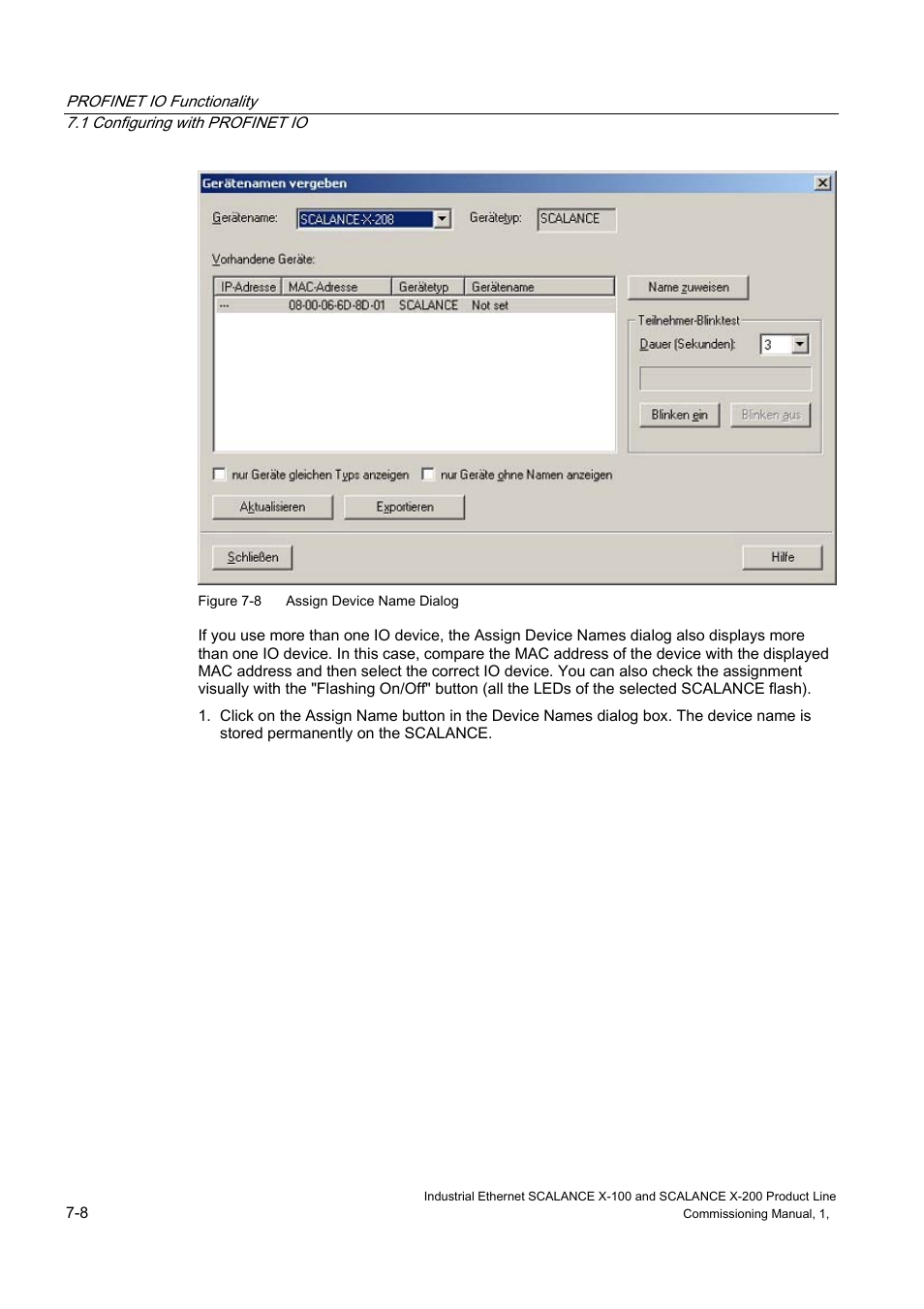 Siemens SCALANCE X-200 User Manual | Page 110 / 121