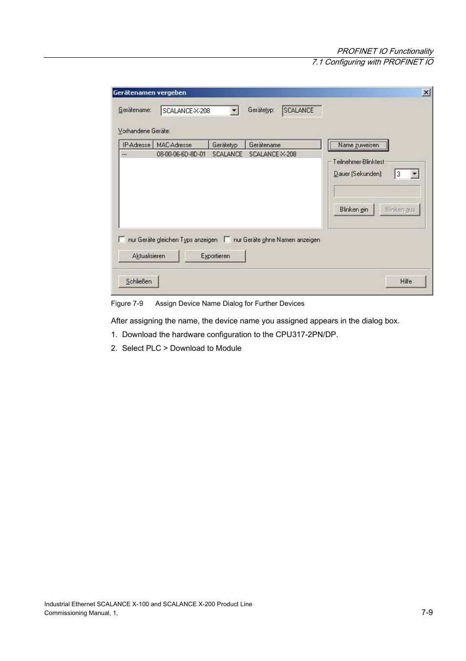 Siemens SCALANCE X-200 User Manual | Page 111 / 121