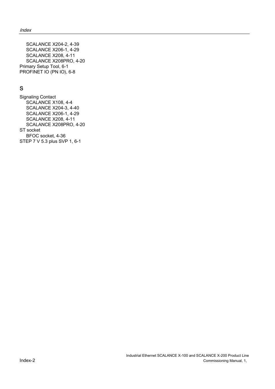 Siemens SCALANCE X-200 User Manual | Page 120 / 121