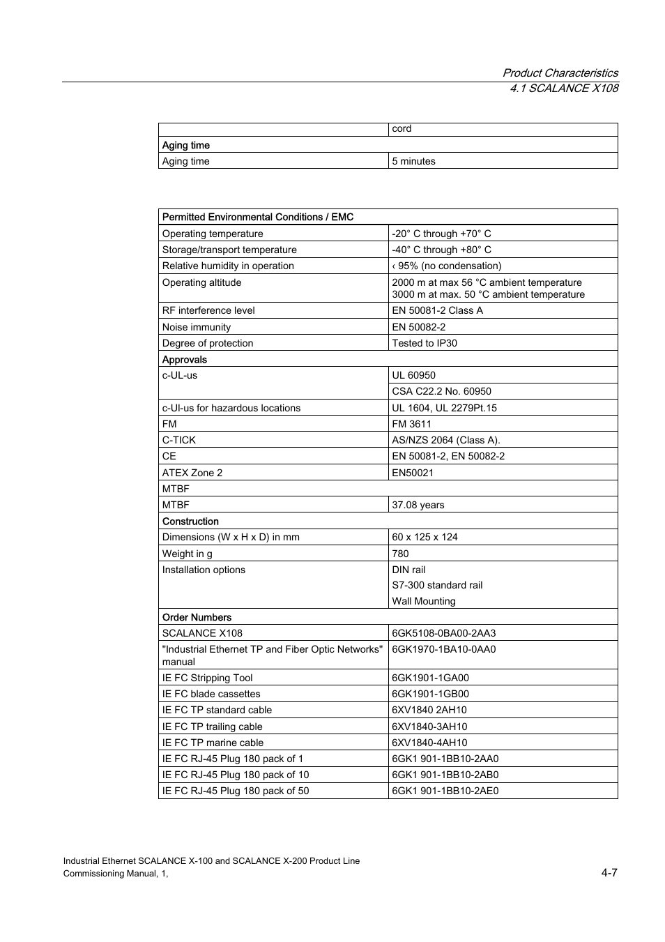 Siemens SCALANCE X-200 User Manual | Page 21 / 121