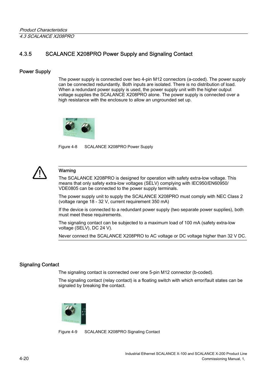 Siemens SCALANCE X-200 User Manual | Page 34 / 121