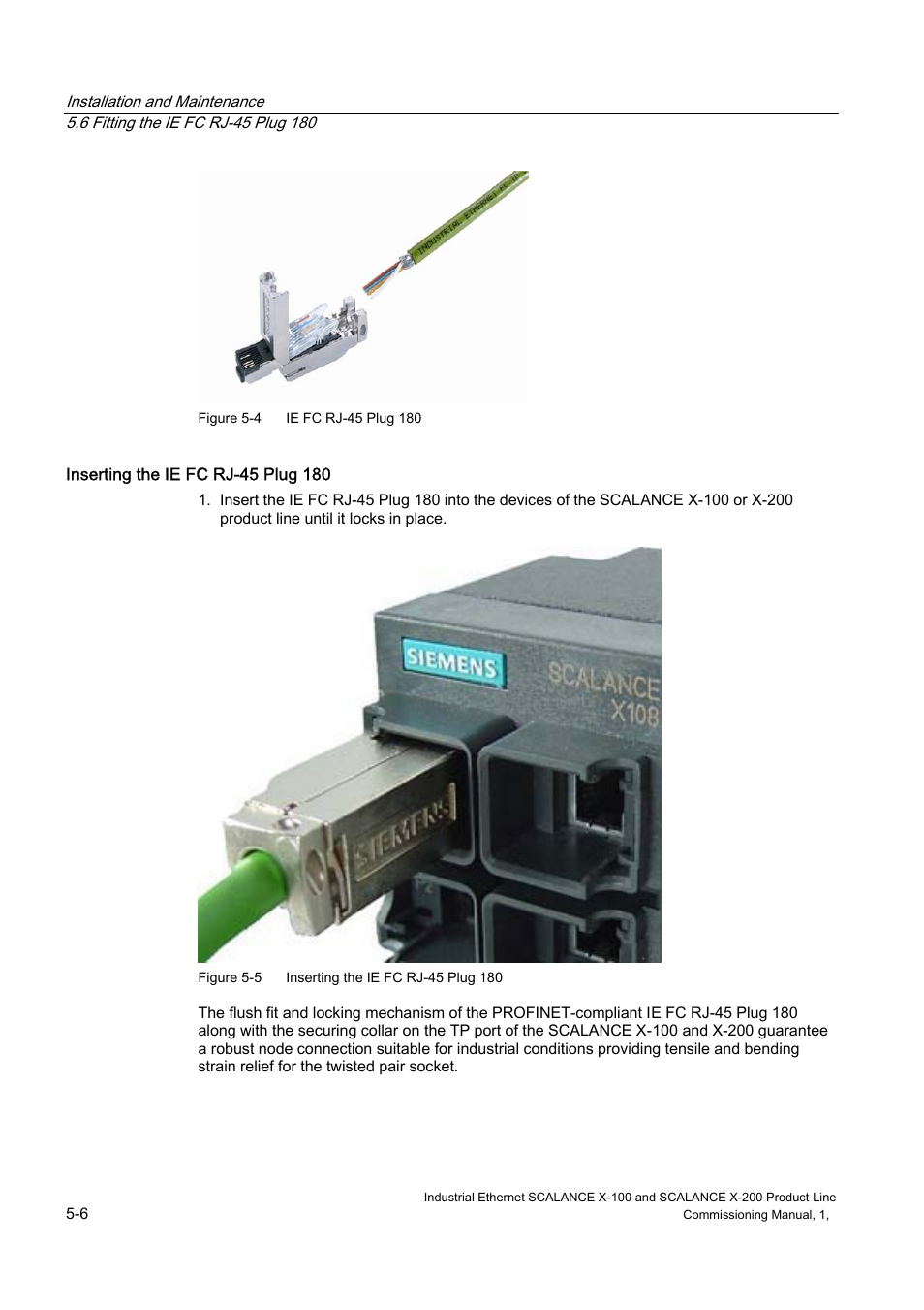 Siemens SCALANCE X-200 User Manual | Page 66 / 121