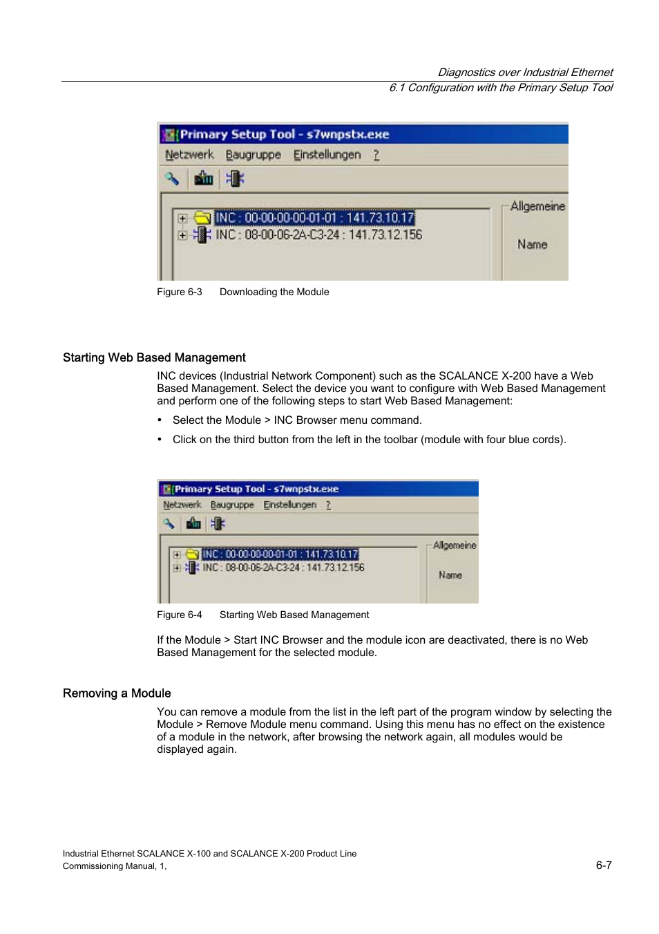 Siemens SCALANCE X-200 User Manual | Page 75 / 121