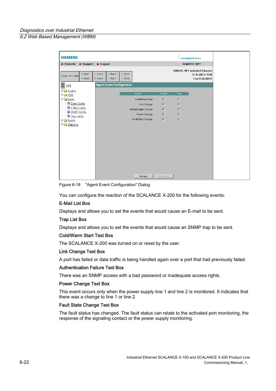 Siemens SCALANCE X-200 User Manual | Page 90 / 121