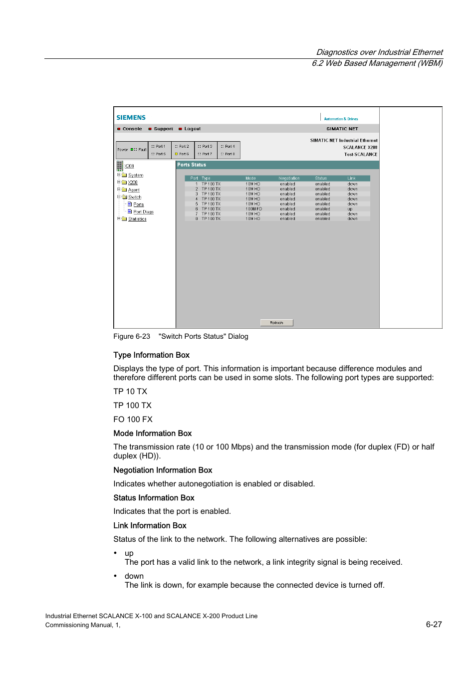 Siemens SCALANCE X-200 User Manual | Page 95 / 121