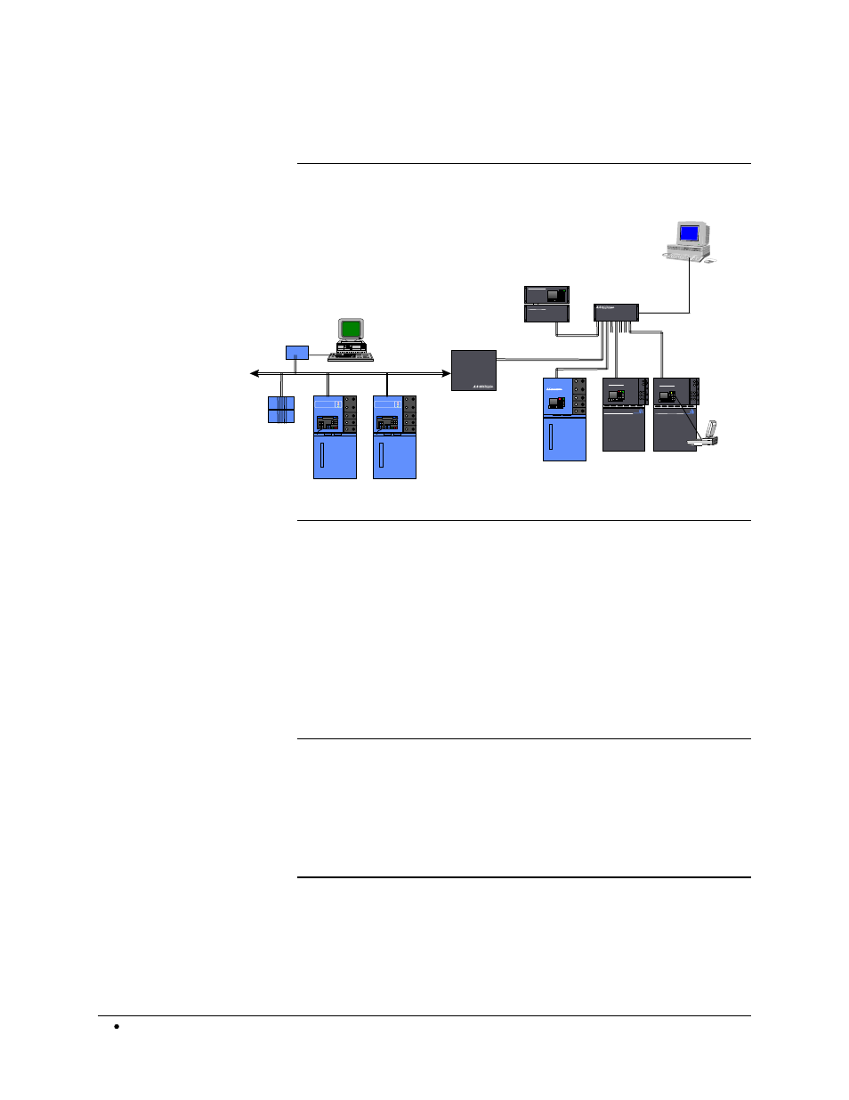 Advance communications system, Advance optichrom gc’s, Overview | Continued, Figure 1-1: advance communication system (acs) | Siemens ADVANCE NETWORK COMMUNICATIONS BOARD/DATANET 2000592-001 User Manual | Page 12 / 72