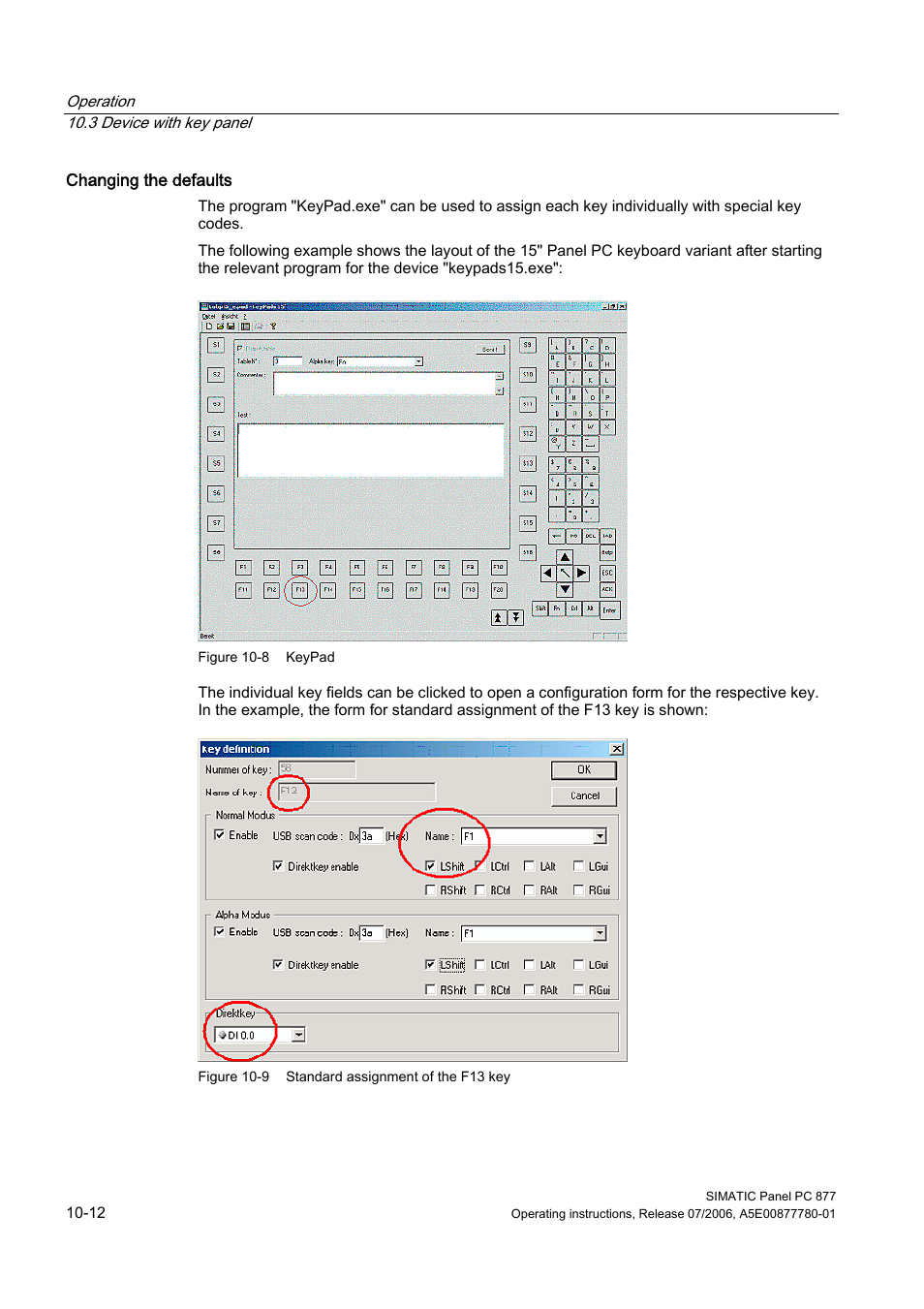 Siemens SIMATIC PANEL PC 877 User Manual | Page 100 / 288