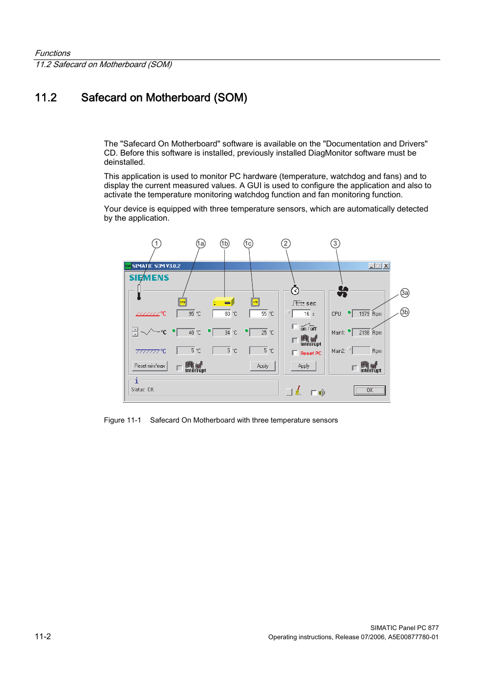 2 safecard on motherboard (som), Safecard on motherboard (som) | Siemens SIMATIC PANEL PC 877 User Manual | Page 110 / 288