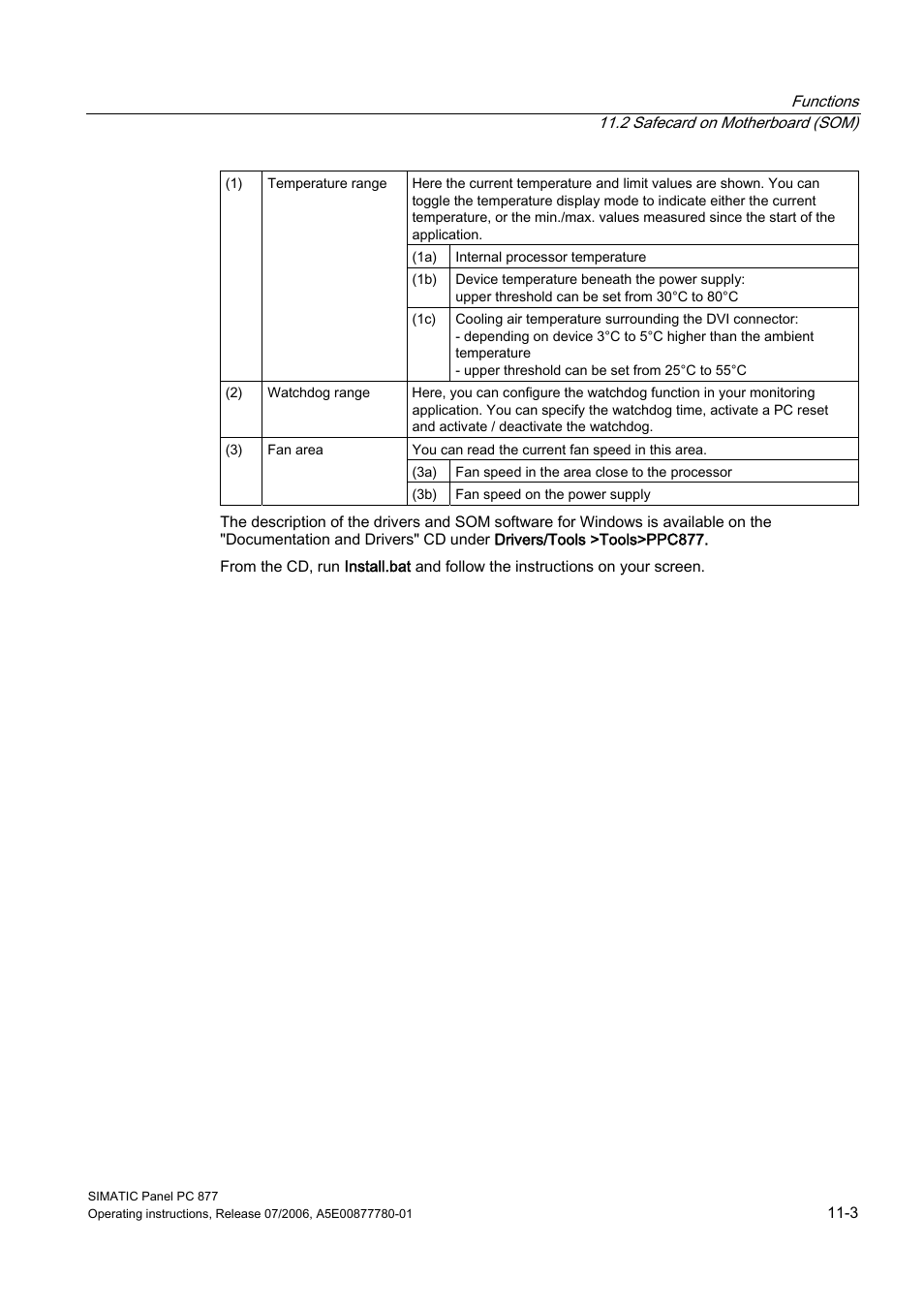 Siemens SIMATIC PANEL PC 877 User Manual | Page 111 / 288