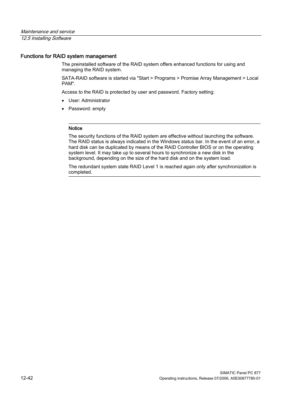 Siemens SIMATIC PANEL PC 877 User Manual | Page 156 / 288