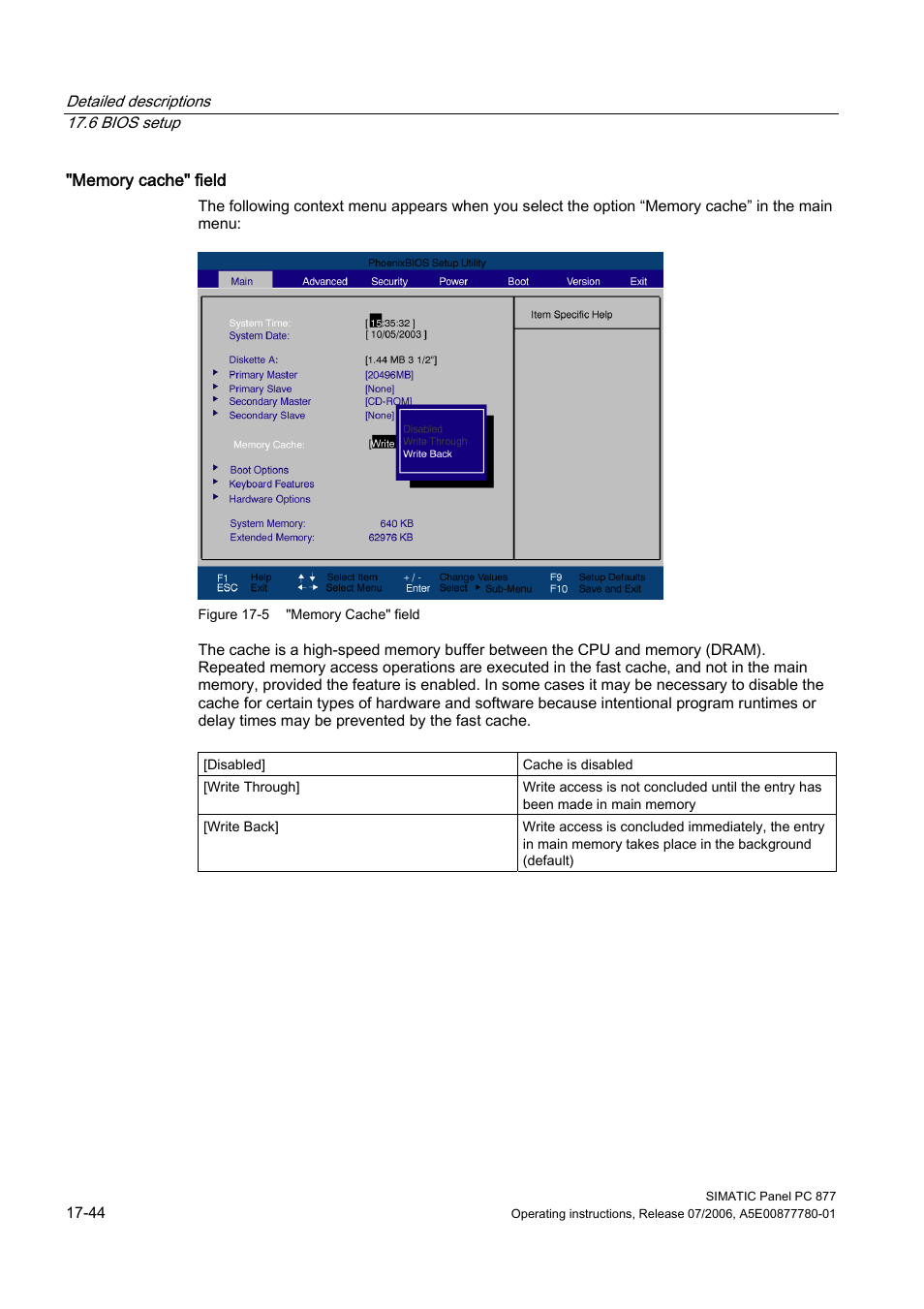 Siemens SIMATIC PANEL PC 877 User Manual | Page 236 / 288