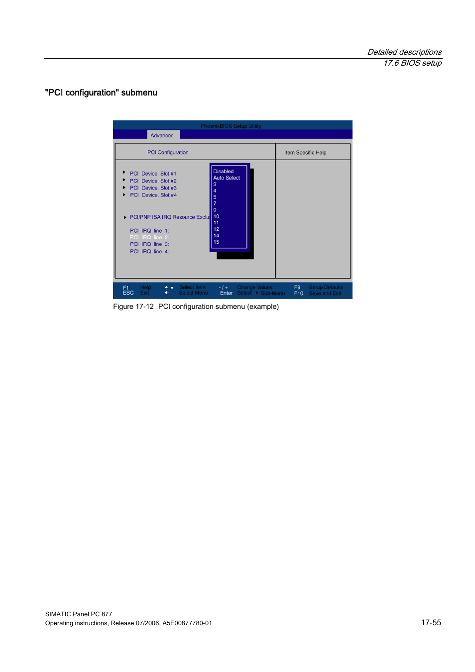 Siemens SIMATIC PANEL PC 877 User Manual | Page 247 / 288