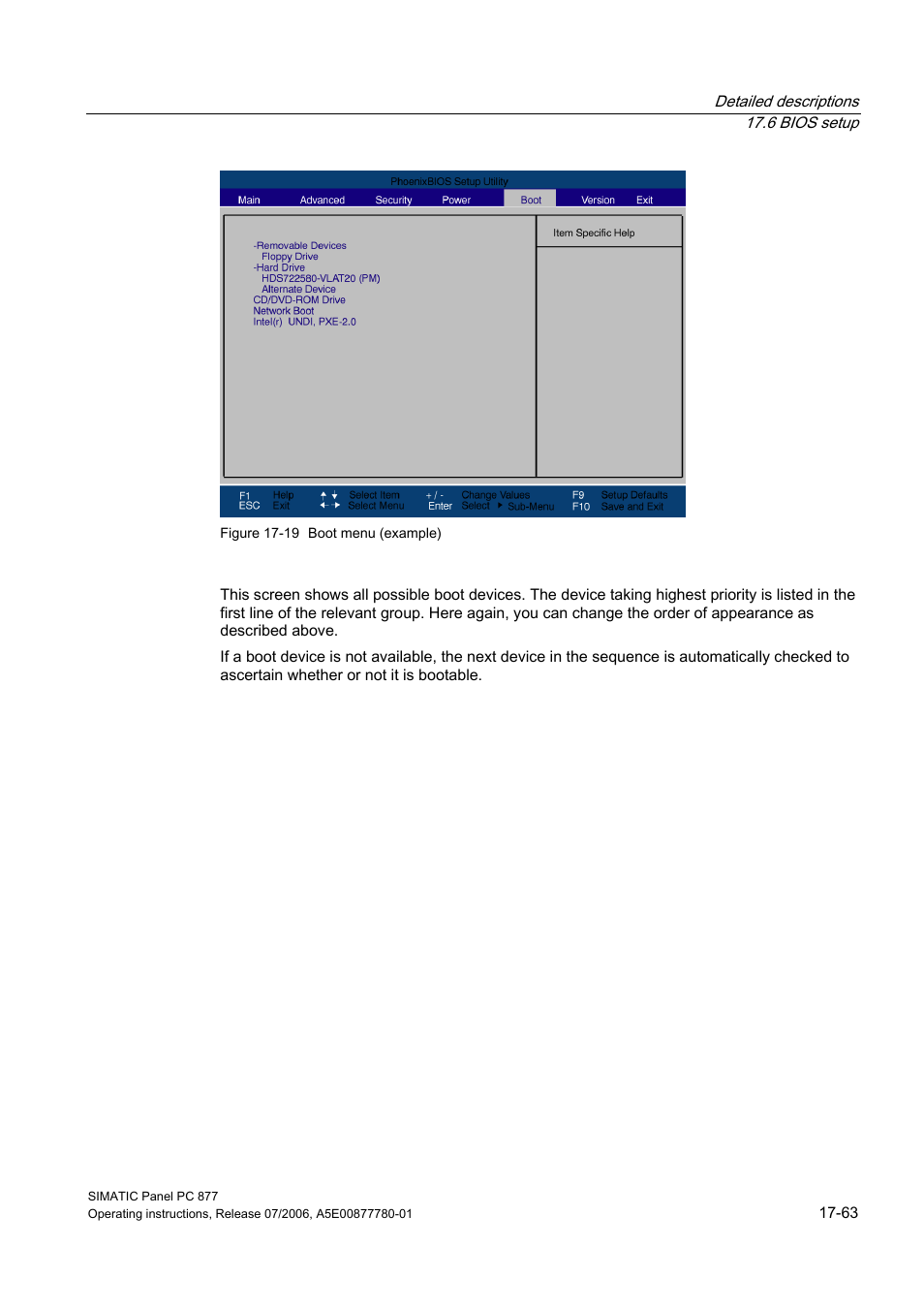 Siemens SIMATIC PANEL PC 877 User Manual | Page 255 / 288