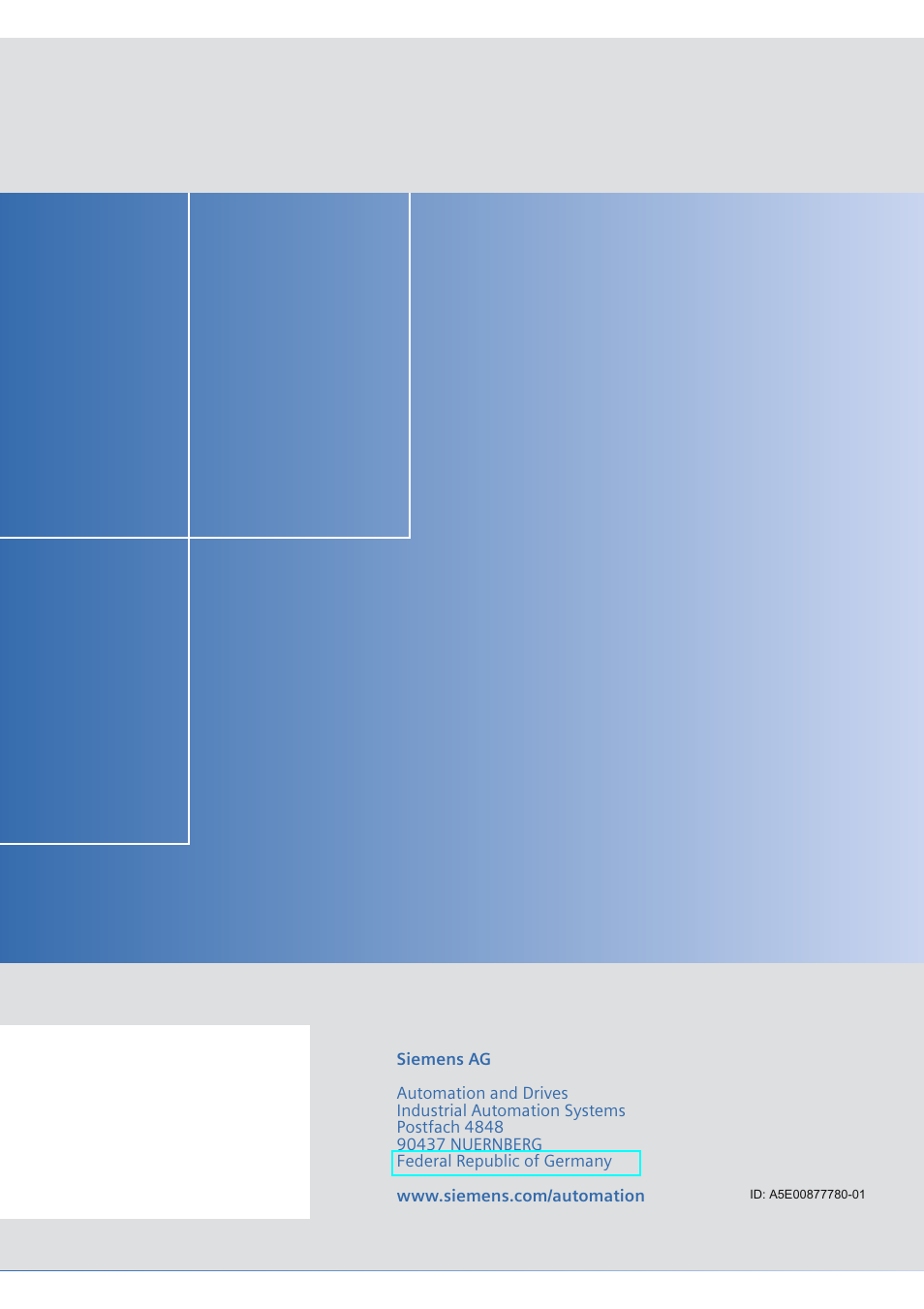 Siemens SIMATIC PANEL PC 877 User Manual | Page 288 / 288