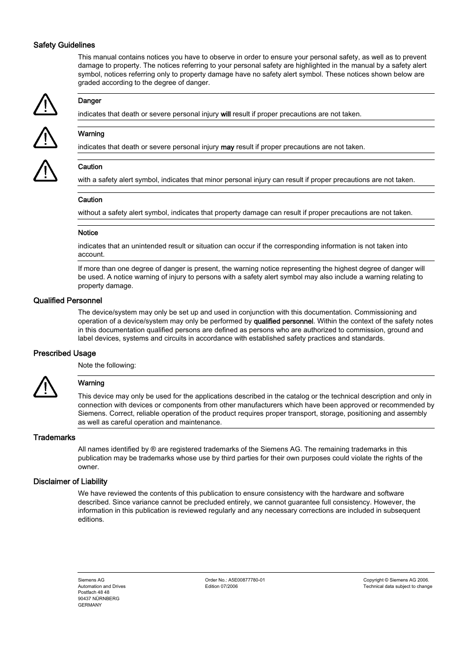 Siemens SIMATIC PANEL PC 877 User Manual | Page 4 / 288