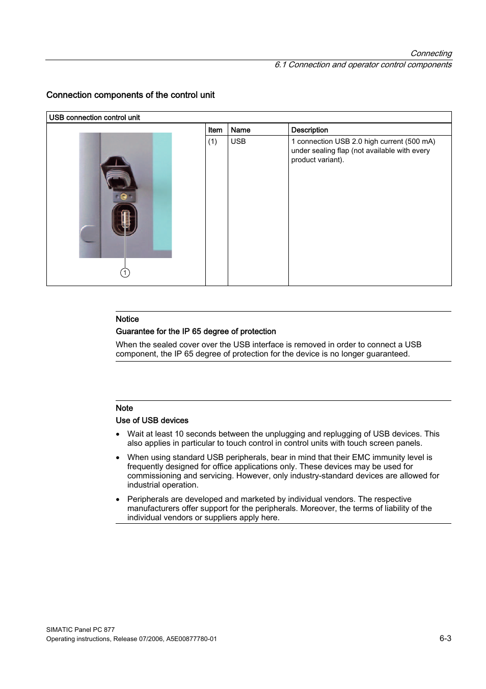 Siemens SIMATIC PANEL PC 877 User Manual | Page 45 / 288