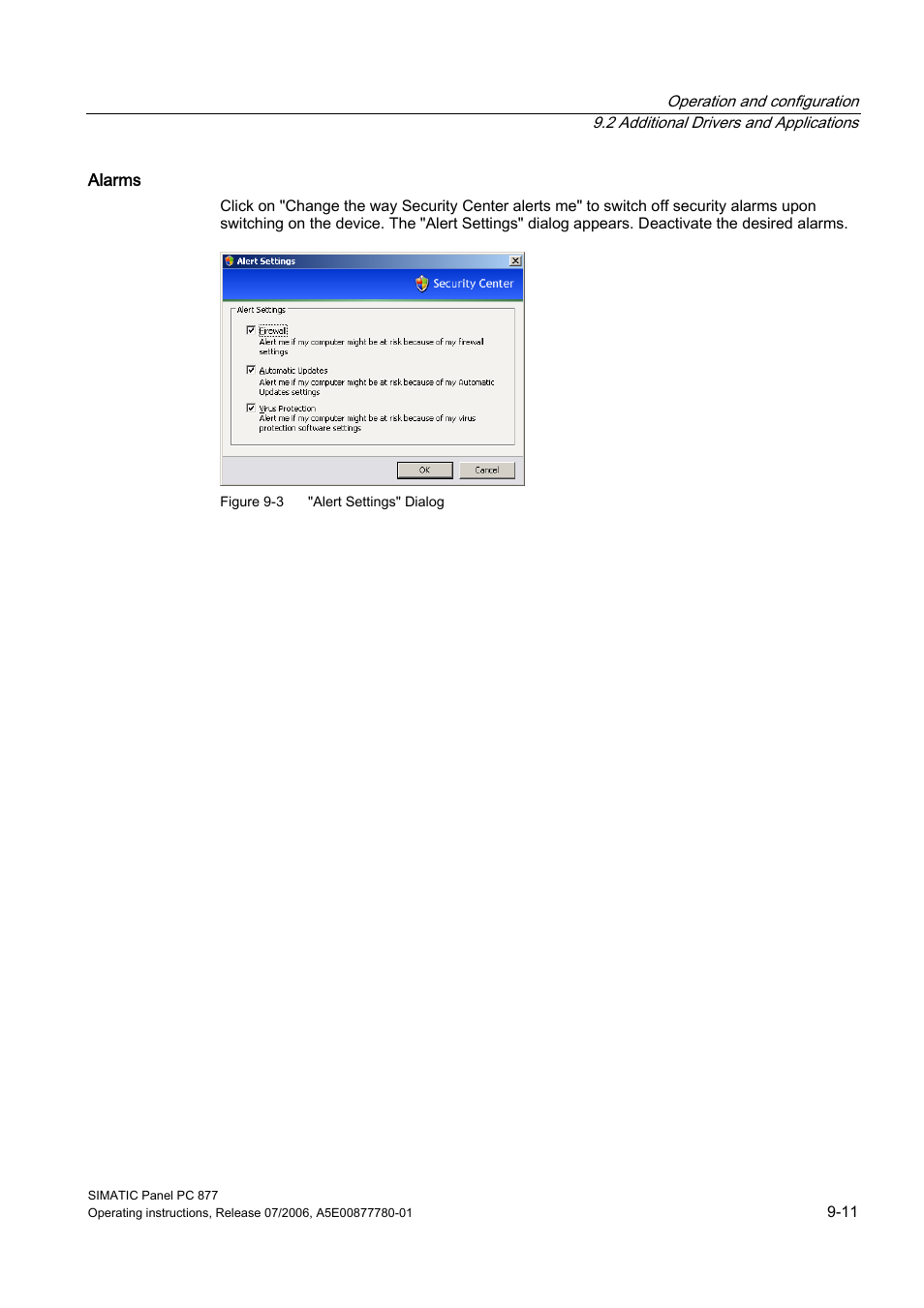 Siemens SIMATIC PANEL PC 877 User Manual | Page 79 / 288