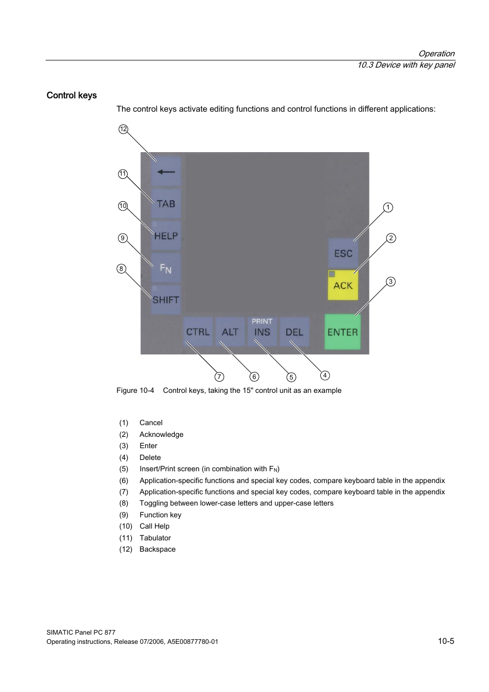 Siemens SIMATIC PANEL PC 877 User Manual | Page 93 / 288