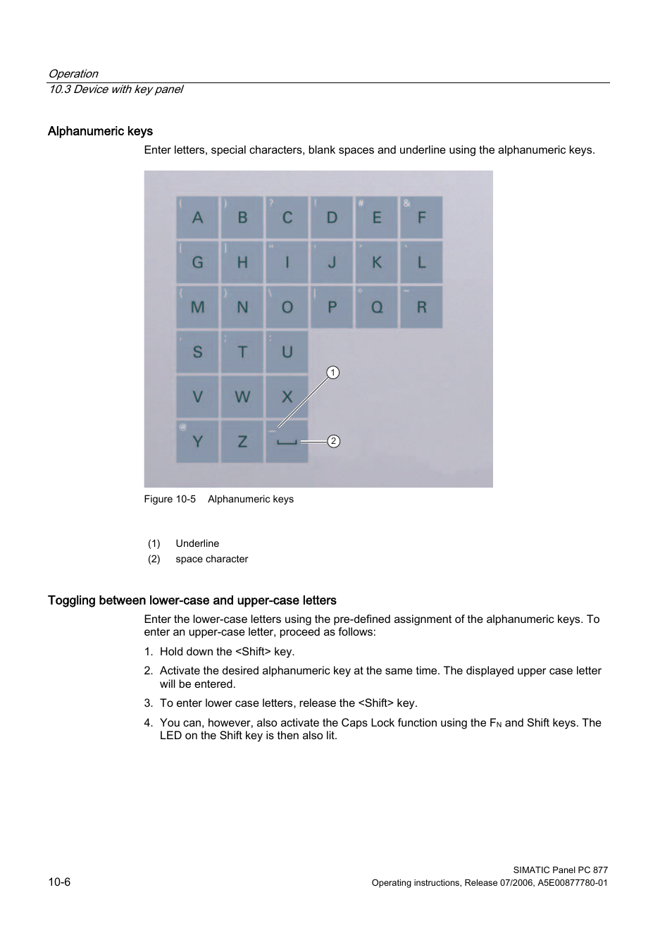 Siemens SIMATIC PANEL PC 877 User Manual | Page 94 / 288