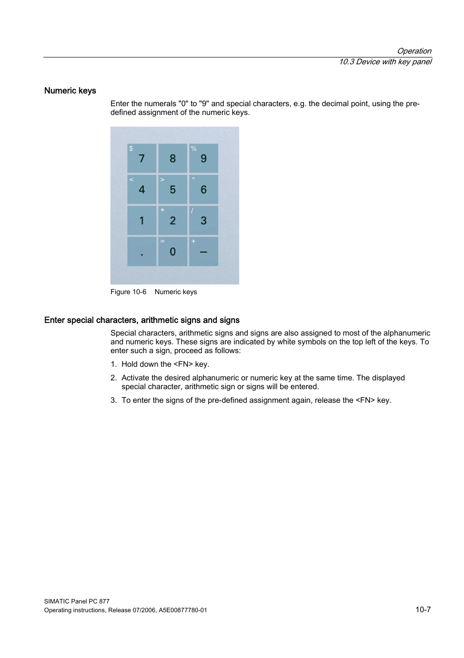 Siemens SIMATIC PANEL PC 877 User Manual | Page 95 / 288