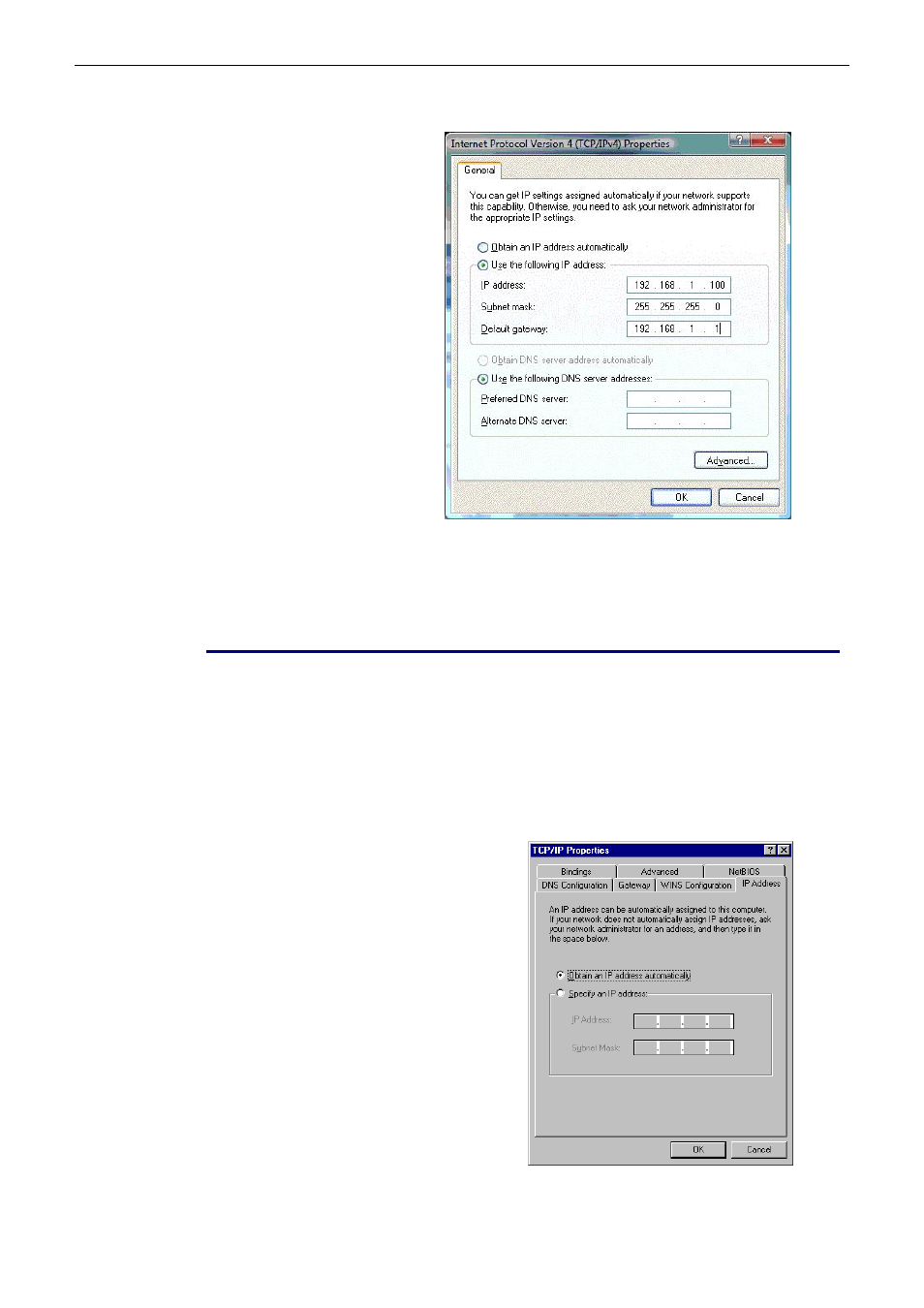 Configure pc to get ip address from dhcp | Siemens CL-110-I User Manual | Page 51 / 129