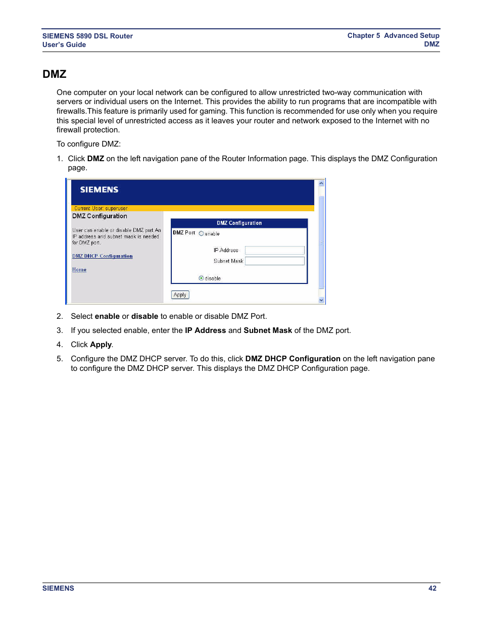 Siemens 5890 User Manual | Page 48 / 102