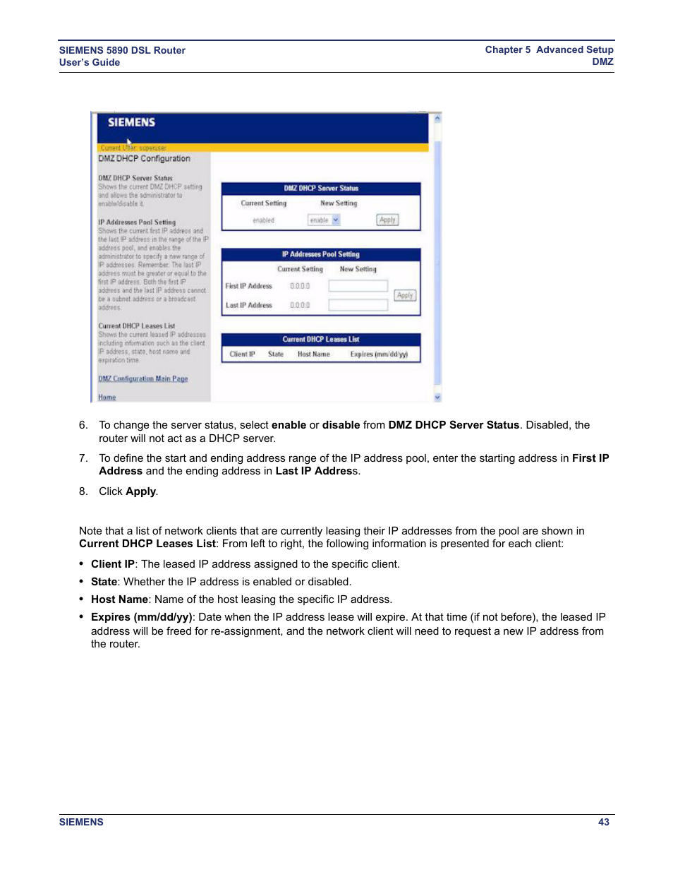 Siemens 5890 User Manual | Page 49 / 102