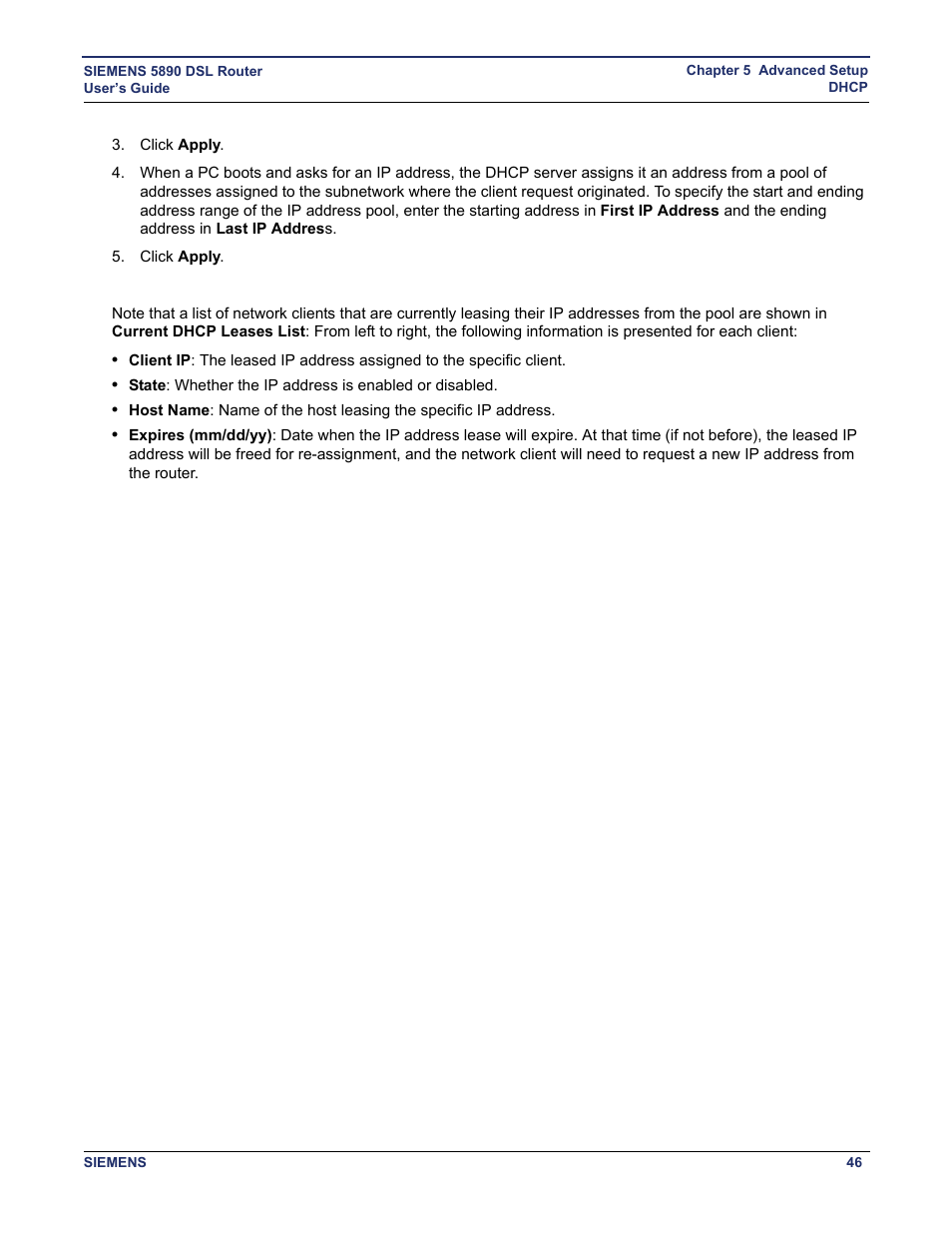 Siemens 5890 User Manual | Page 52 / 102